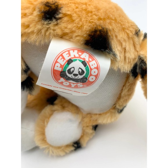 Peek A Boo Toys Jungle Leopard Plush Stuffed Animal 10", DB20-799, FAST SHIPPING - Picture 6 of 7